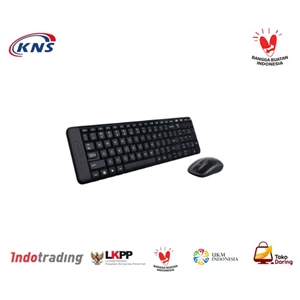 Wireless Mouse dan Keyboard Logitech Mk215 Combo