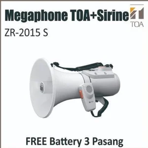 Megaphone TOA ZR 2015 S Ada Sirine