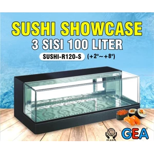 Showcase sushi lemari pendingin sushi GEA R120 S