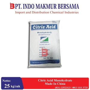 Citric Acid Monohydrate 25 kg