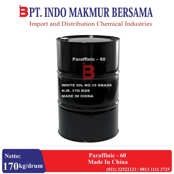 Paraffinic 60 White Oil 170kg