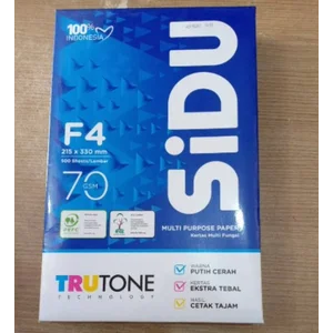 Kertas HVS F4 SIDU 70 Gsm