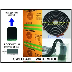 Waterstop Mengembang Rockmax 101 (20Mm X 25 Mm)