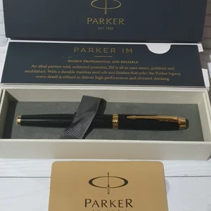 Pulpen dan Pensil Parker Original IM New LQ Black GT Roller Ball Free Grafir Nama