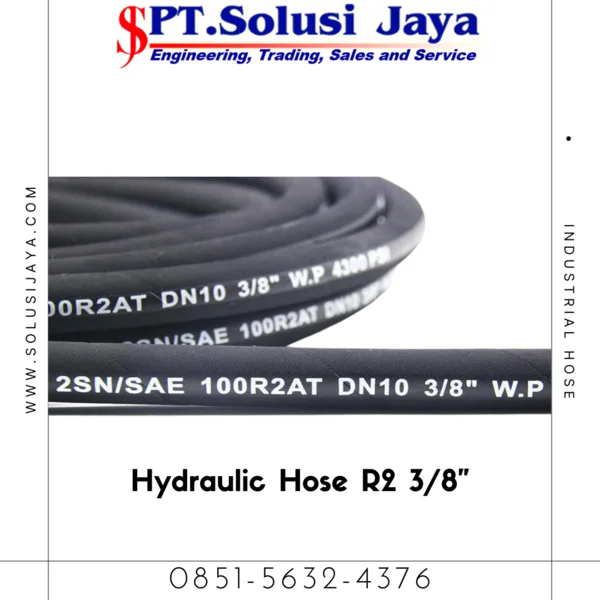 Selang Industri R2 3/8" 330 Bar