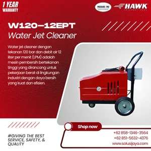 POMPA HYDROTEST HIGH PRESSURE PUMP HAWK W 120 BAR (1740 PSI) - 12L/MIN UNTUK MENGUJI TEKANAN