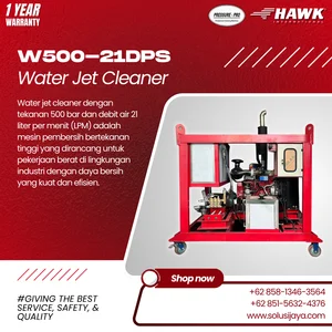 HIGH PRESSURE PUMP HAWK 500 BAR (7250 PSI) - 21 L/MIN