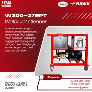 Water jet pump High pressure pump (Hawk Pump) 300 bar 4350 Psi Flowrate 27 Lpm