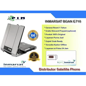Terminal Telepon Satelit Broadband Inmarsat BGAN E710