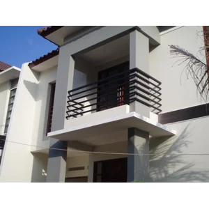 Balkon Teras Aksesoris Tangga