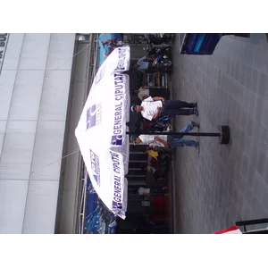 Tenda Payung Promosi Fullprint Rangka Pipa Besi