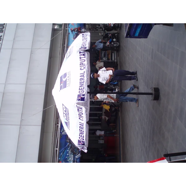 Tenda Payung Promosi Fullprint Rangka Pipa Besi
