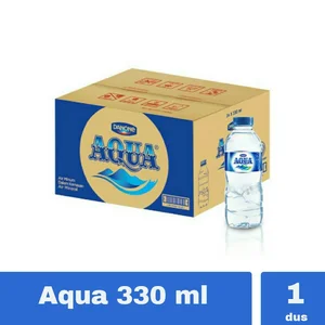 Air Mineral Botol Aqua 330ml