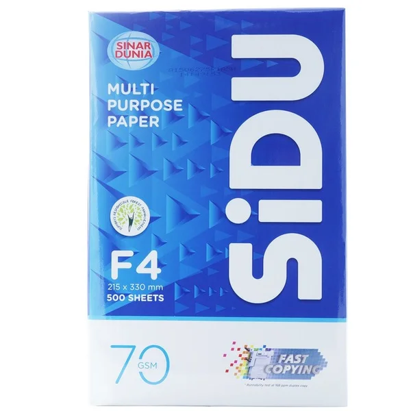 Kertas HVS F4 SIDU 70/75 gsm