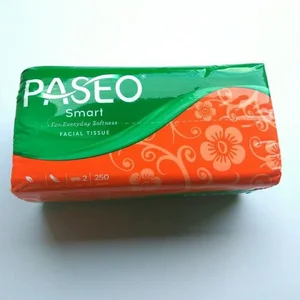 Tissue Paseo 250 sheets Refill Facial