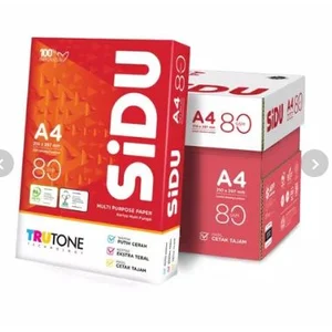Kertas HVS A4 SIDU 80gsm - Alat Kantor Lainnya