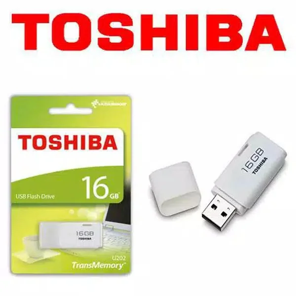 FLASHDISK TOSHIBA 16GB ORIGINAL - Aksesoris Komputer Lainnya