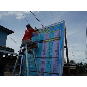 Cetak Baliho Warna Ukuran 3 X 5 meter