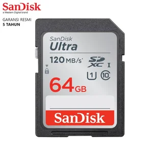 Kartu Memori Kapasitas Penyimpanan 64GB