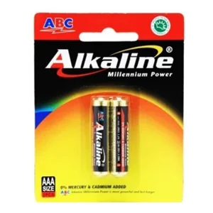 Baterai AAA ABC Alkaline (1 Pack 2 Pcs)