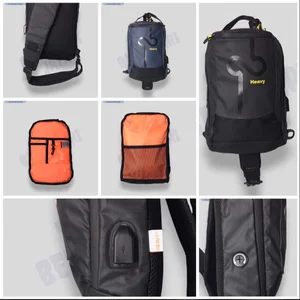  Tas Ransel Slinbag Port USB Charger