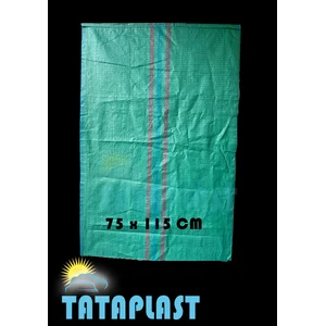 Karung Plastik Hijau Ukuran 75x115