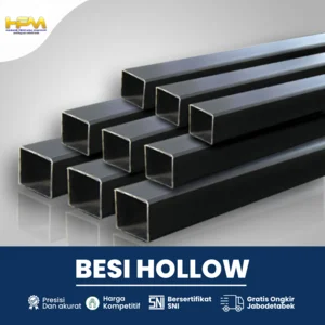 Besi Hollow 4x4 Tebal 3mm Panjang 6 Meter Full SNI Pipa Kotak Besi Holo