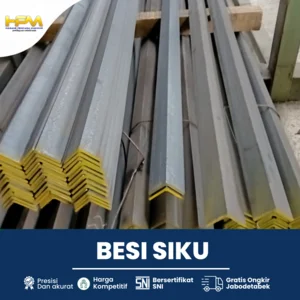Besi UNP 125 x 65 x 6mm x 6M Merek KS Full SNI