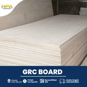 GRC Board 4mm x 4 x 8 Full SNI Plafon Papan Triplek