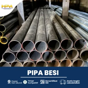 Pipa Besi 3" x 6M Full SNI - Ready SPS, Spindo