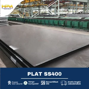 Plat SS400 20mm x 4' x 8' (ft) SNI