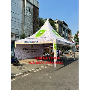 Tenda Kerucut event event digital printing