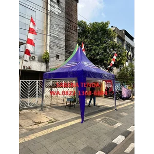 Tenda Kerucut event event digital printing