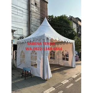 Tenda Kerucut event event digital printing
