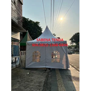 Tenda Kerucut event event digital printing