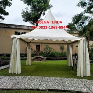 Tenda Sarnafil full dinding  3x3 4x4 5x5