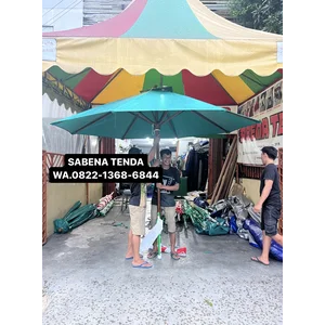 Payung  Taman Jati kayu jati asli jepara 