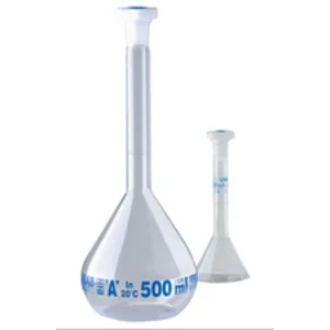 CLEAR VOLUMETRIC FLASKS