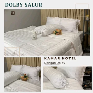 Sprei Hotel Dolby Salur Ukuran Double 160x200 180x200 200x200