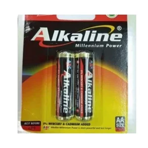 Baterai AA ABC Alkalin (1 Pack 2 Pcs)