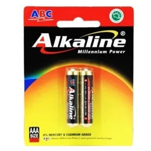 Baterai AAA ABC Alkalin (1 Pack 2 Pcs)