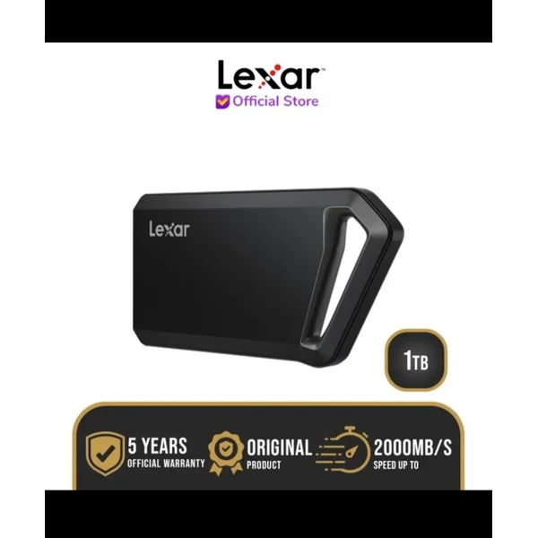 Memory Card SSD Lexar SL600 SSD External Portable 1TB  USB-C 3.2