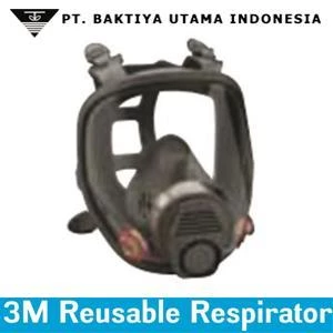 Masker Pernapasan / Reusable Respirator 3M Full Facepiece 6000 Series