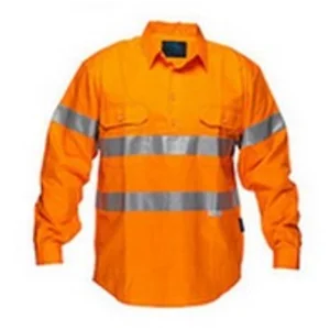 Baju Safety Lengan Panjang dengan Reflektor