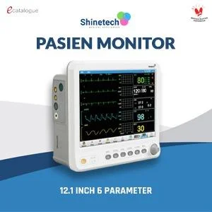 Pasien Monitor / Patient Monitor 6 Parameter SH - PM7 With Trolley