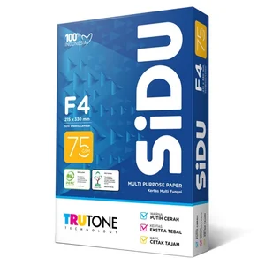 Sinar Dunia Copy Paper Folio (F4) 75g (Kertas Fotokopi) 75gr 1ream Kertas HVS F4