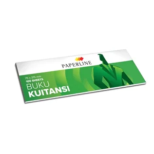 Paperline Buku Kuitansi 75x215mm 1pack(10pcs) Buku Kwitansi