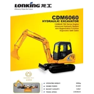 Mini Excavator Lonking CDM6060
