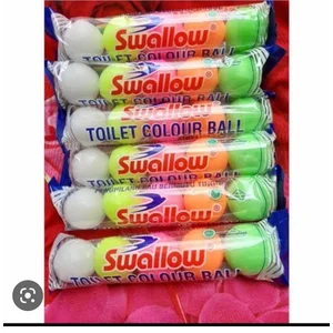 Alat Kantor Lainnya Kamper Swallow Toilet Color Ball