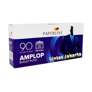 Amplop Putih No 90 Merk Paperline 